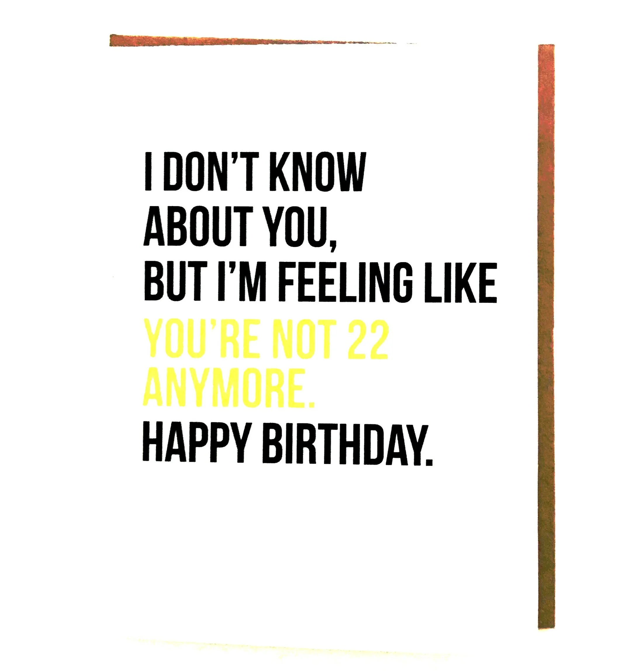 Old Birthday Card - 30th Birthday - 40th Birthday - 50th Birthday —  BEpaperie
