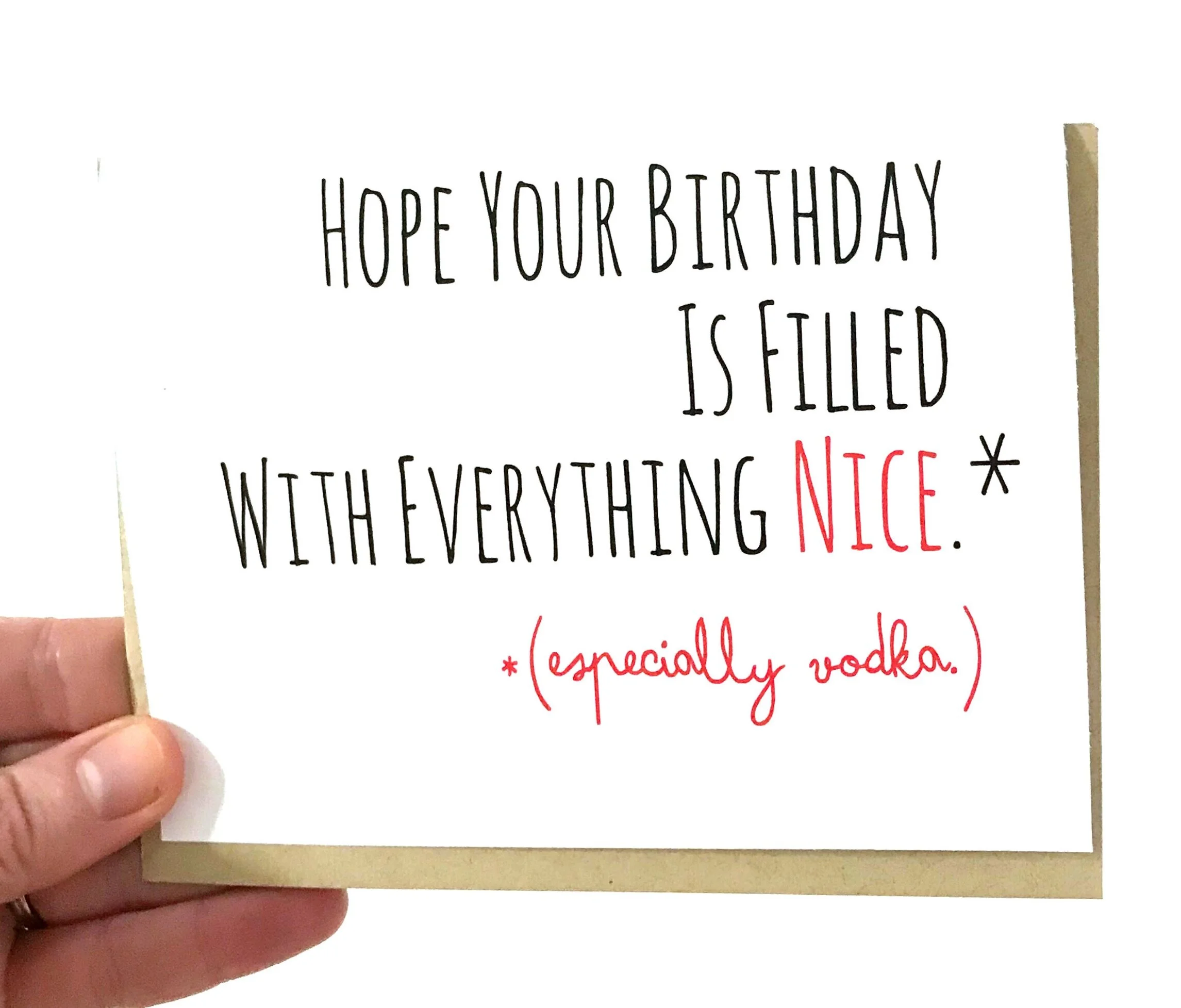 Fun Birthday Card - Adult Birthday Greeting Card