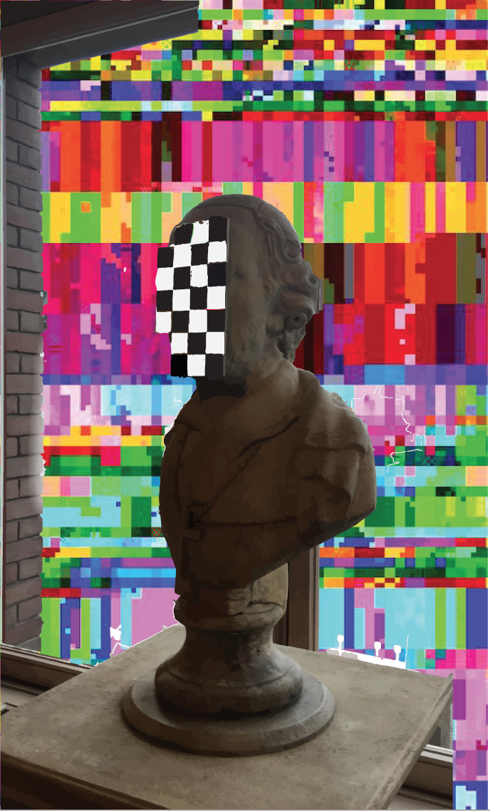 Banksy statue remastered