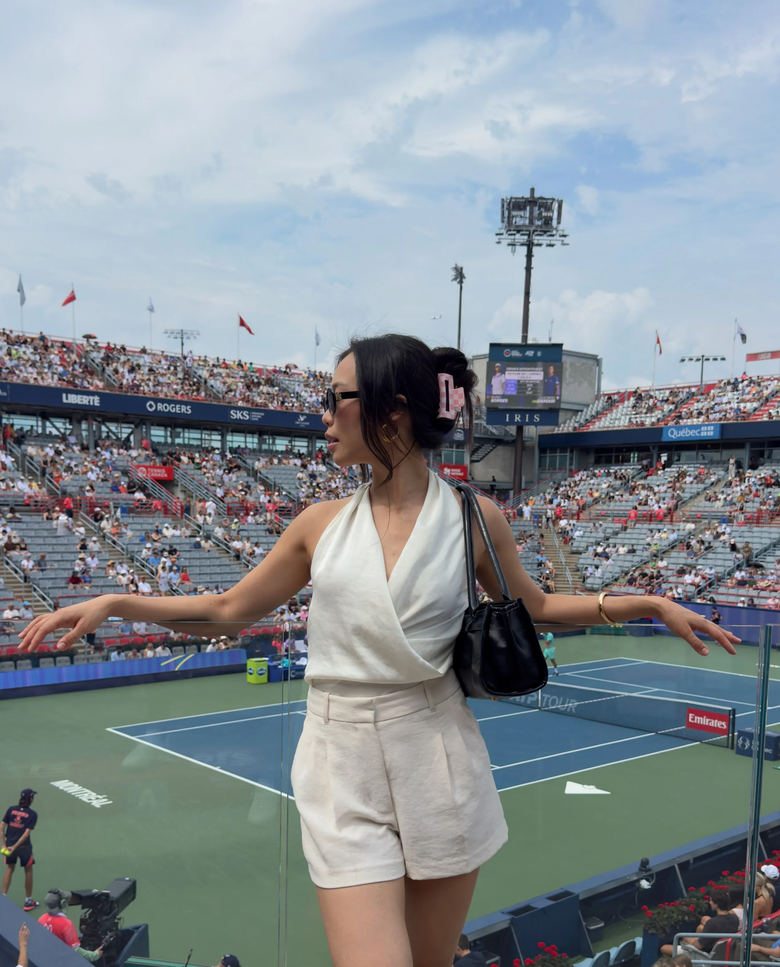 Weekend plans!! 🎾🤍

#obnmontreal #tenniscanada #nationalbankopen #wtatennis #wtatour 

Just found out Ruud is 28, and apparently that's old in tennis?? 🤨

The most exciting tennis match I've watched 🤩 but I wanted Nuno to win ☹️ 

So beautiful sj