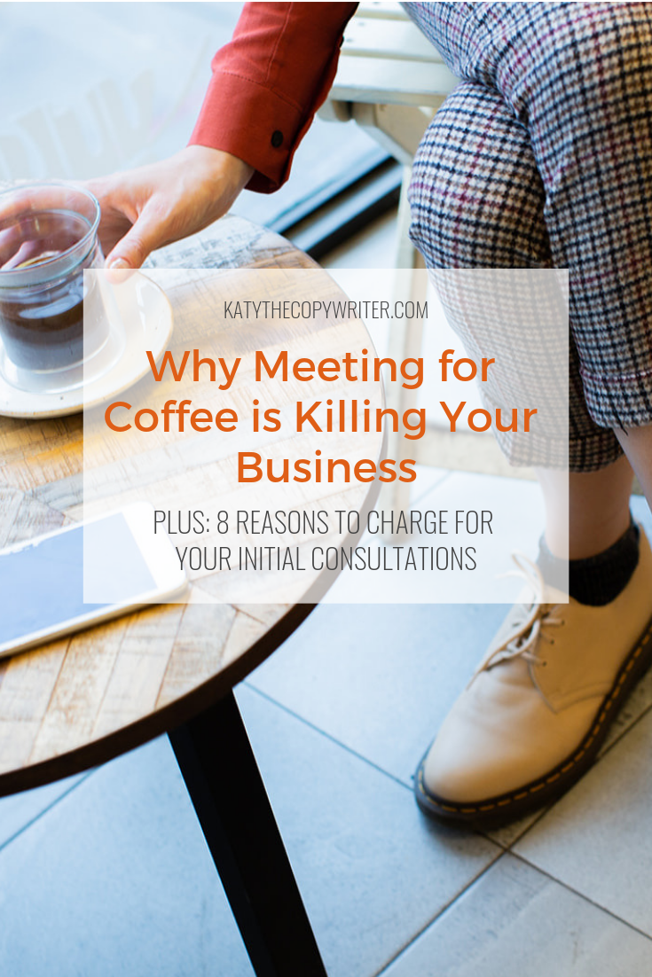 In June 2018, I spent 42 hours and $255 dollars meeting potential clients ‘for coffee’ and not a single one of them converted into a paying customer. Ouch.
