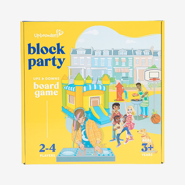 Upbounders® Block Party Board Game - An Ups and Downs Kids Game / $20.99