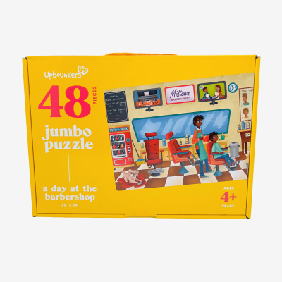 Upbounders® A Day at the Barbershop 48 Piece Jumbo Puzzle / $18.99