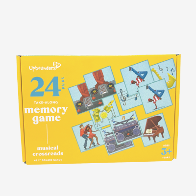 Upbounders® Musical Crossroads Take-along Memory Card Game / $17.99