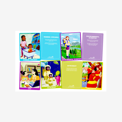 Upbounders® Mommy's Shadow Inspiring Careers Flashcards / $12.99