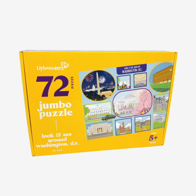 Upbounders® Look &amp; See Around Washington, DC, 72 Piece Kids Puzzle / $19.99