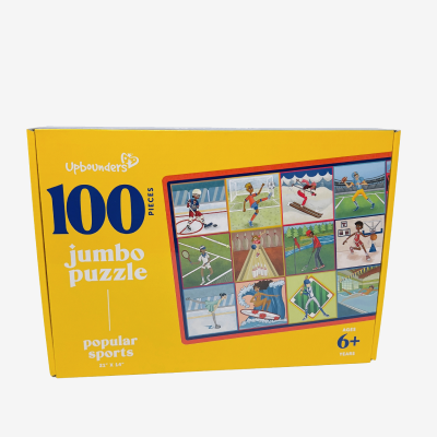 Upbounders® Popular Sports 100 Piece Kids Puzzle (Multicultural) / $19.99