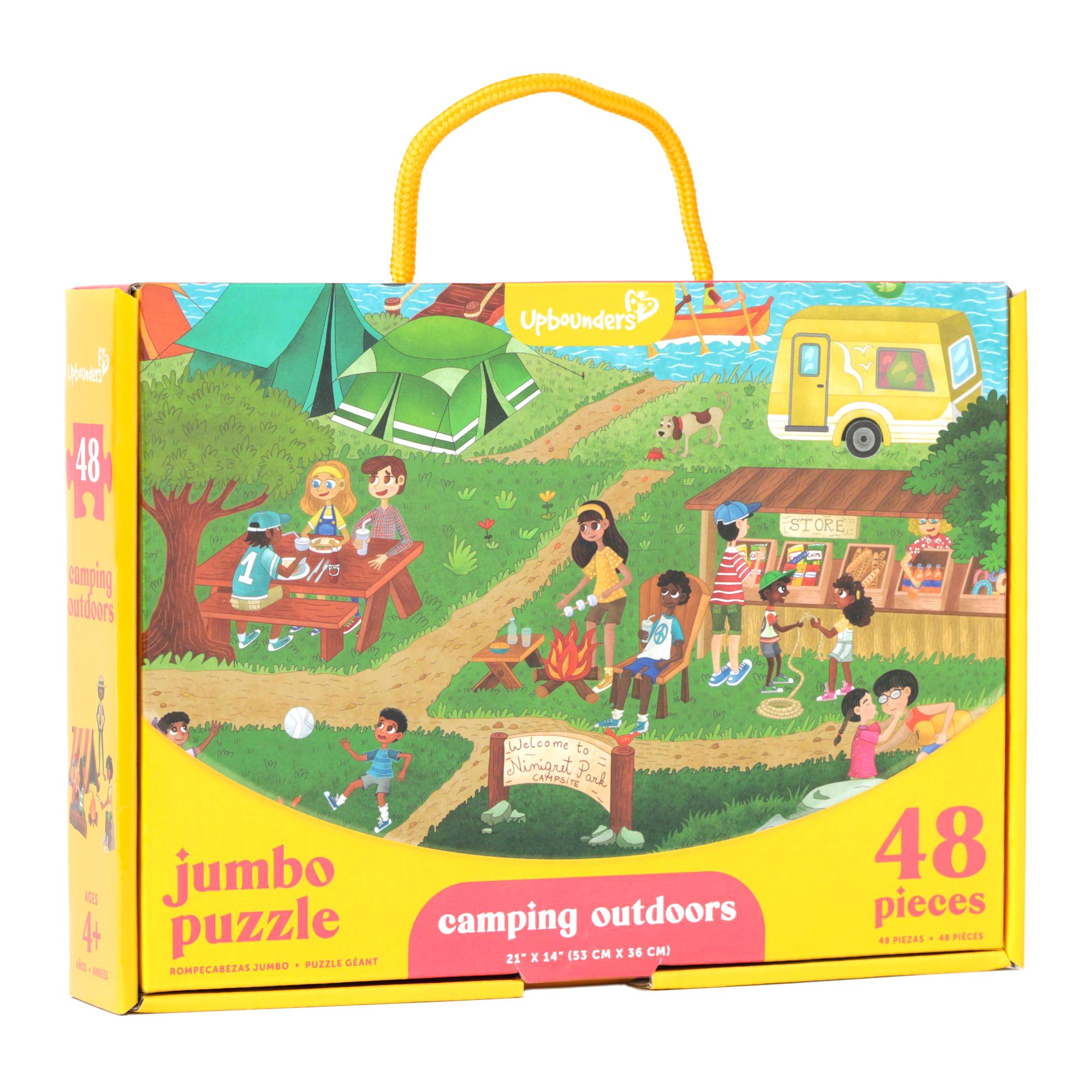 *NEW* Upbounders® Camping Outdoors 48 Piece Kids Puzzle / $18.99