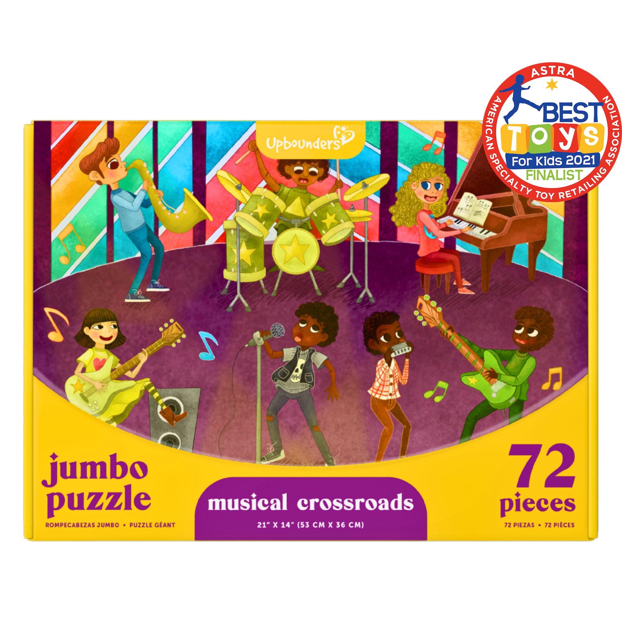 Upbounders® Musical Crossroads 72 Piece Puzzle / $19.99