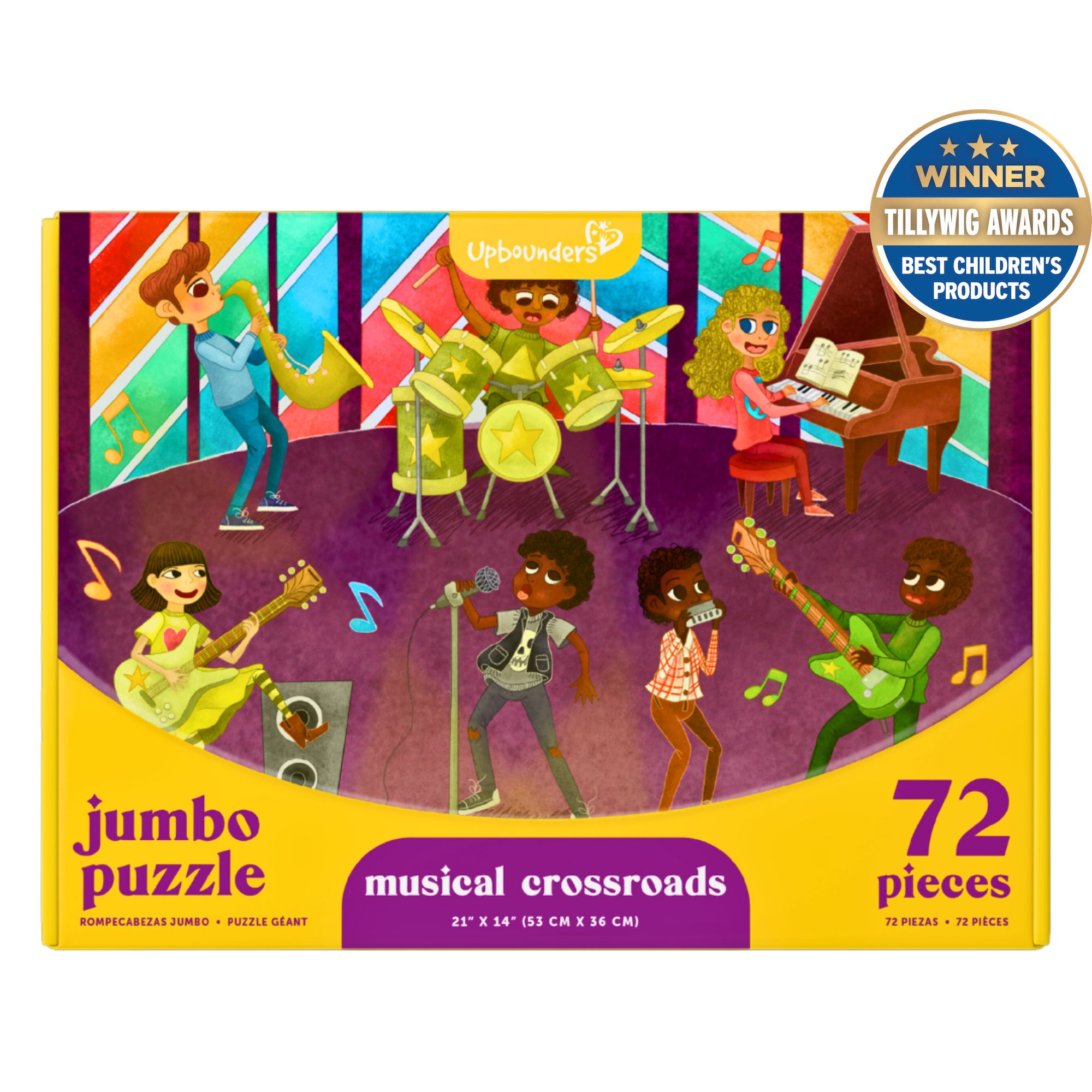 Upbounders® Musical Crossroads 72 Piece Puzzle / $19.99