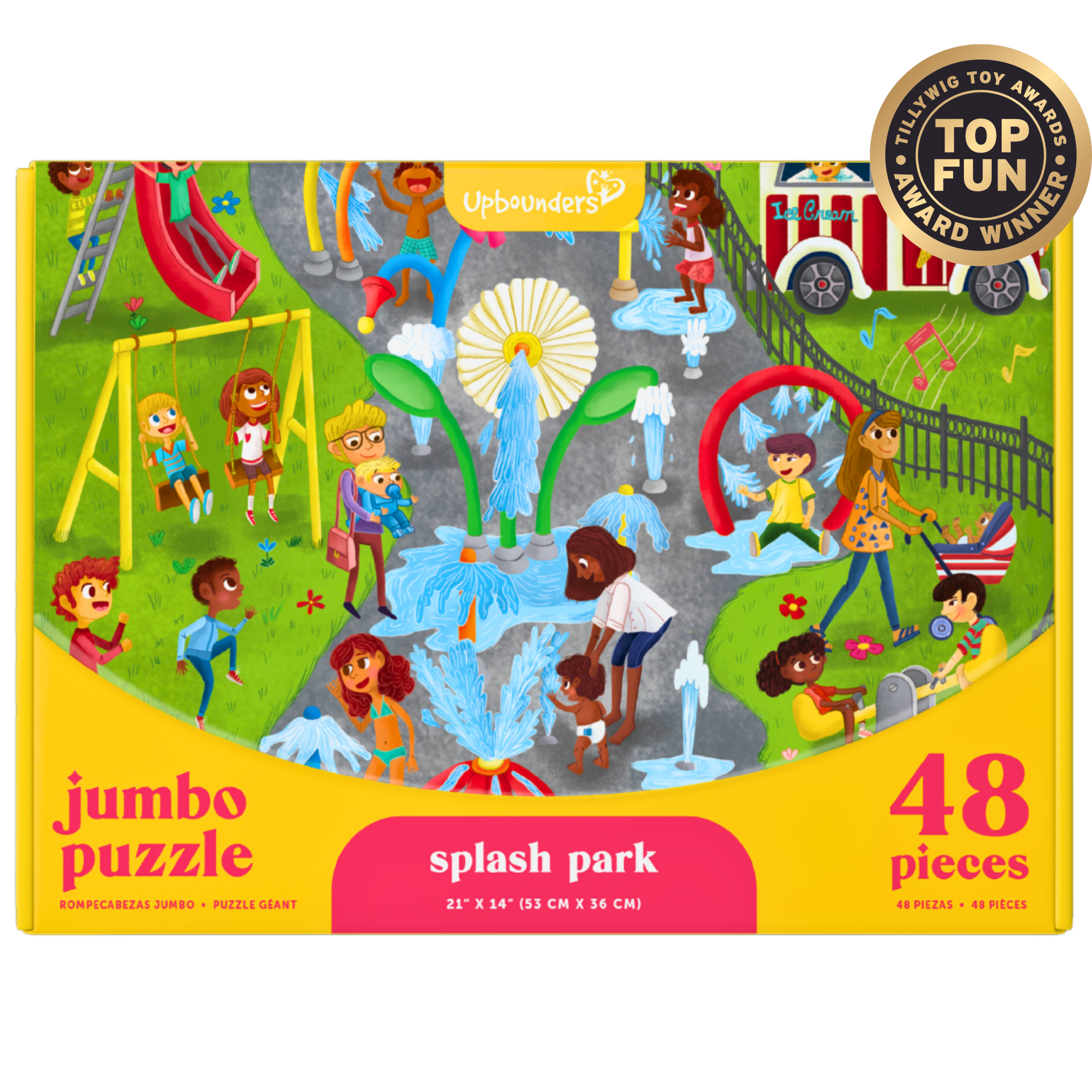 Upbounders® Splash Park 48 Piece Jumbo Floor Puzzle for Kids / $18.99