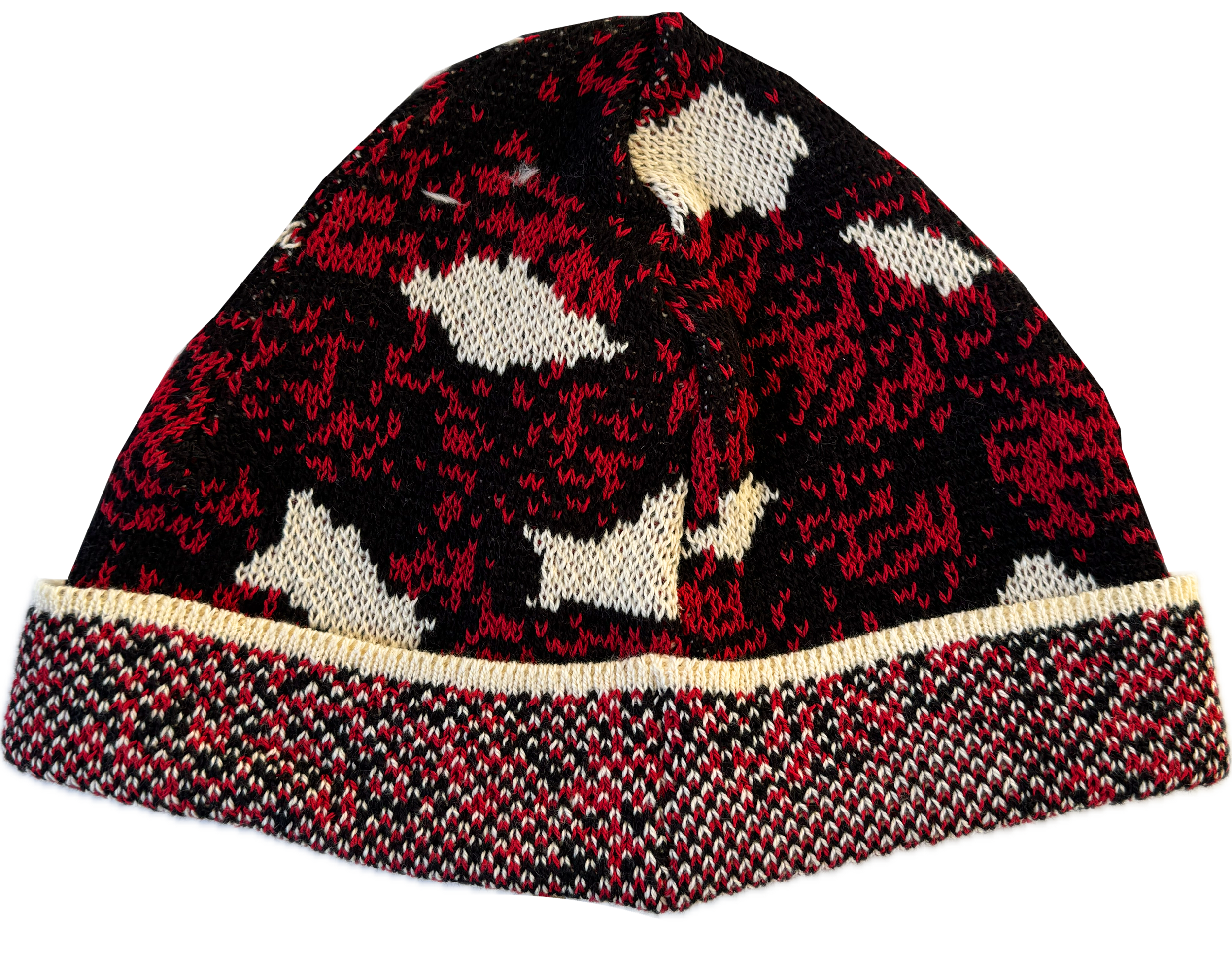 Red snail house beanie .png