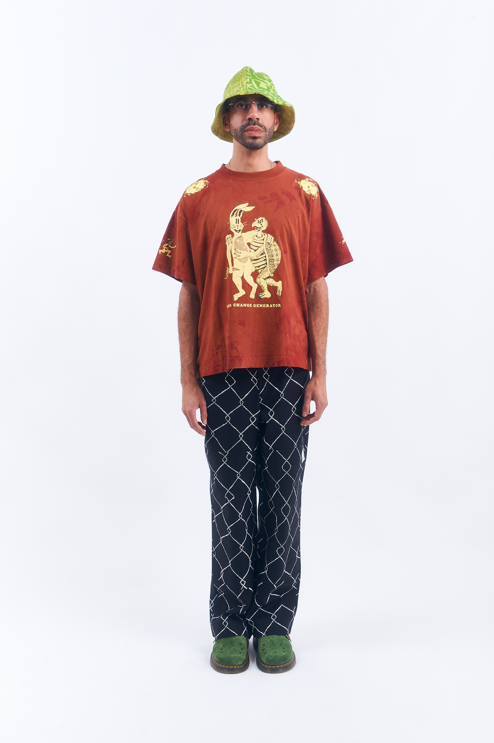 メンズウェア PEARLY GATES check summer wool slacks Pearly Gates Utility Pants — Time Change Generator