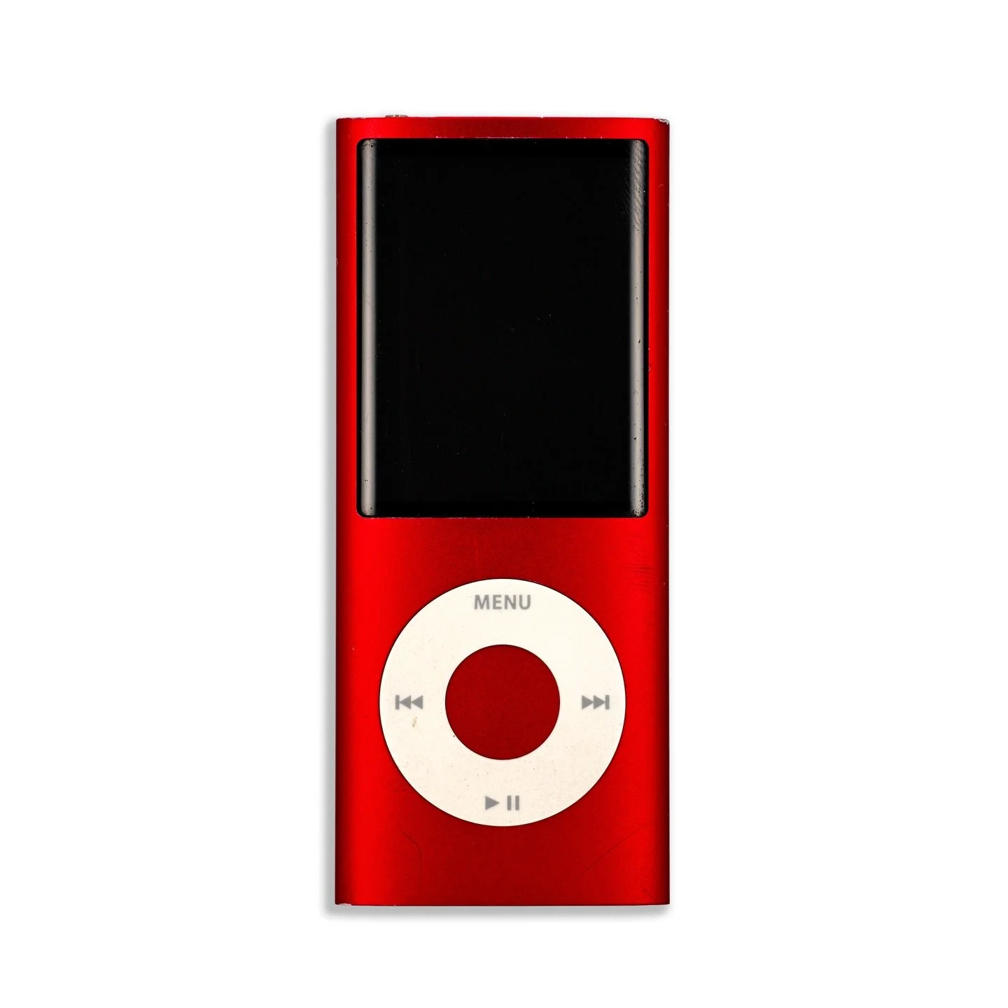 Macroverse.
A red iPod &mdash; once something you carried in your pocket, now revealed as a landscape of detail.
Shot using extreme macro photography and around 50 focus-stacked images to uncover textures the eye normally can&rsquo;t see.
Look closer
