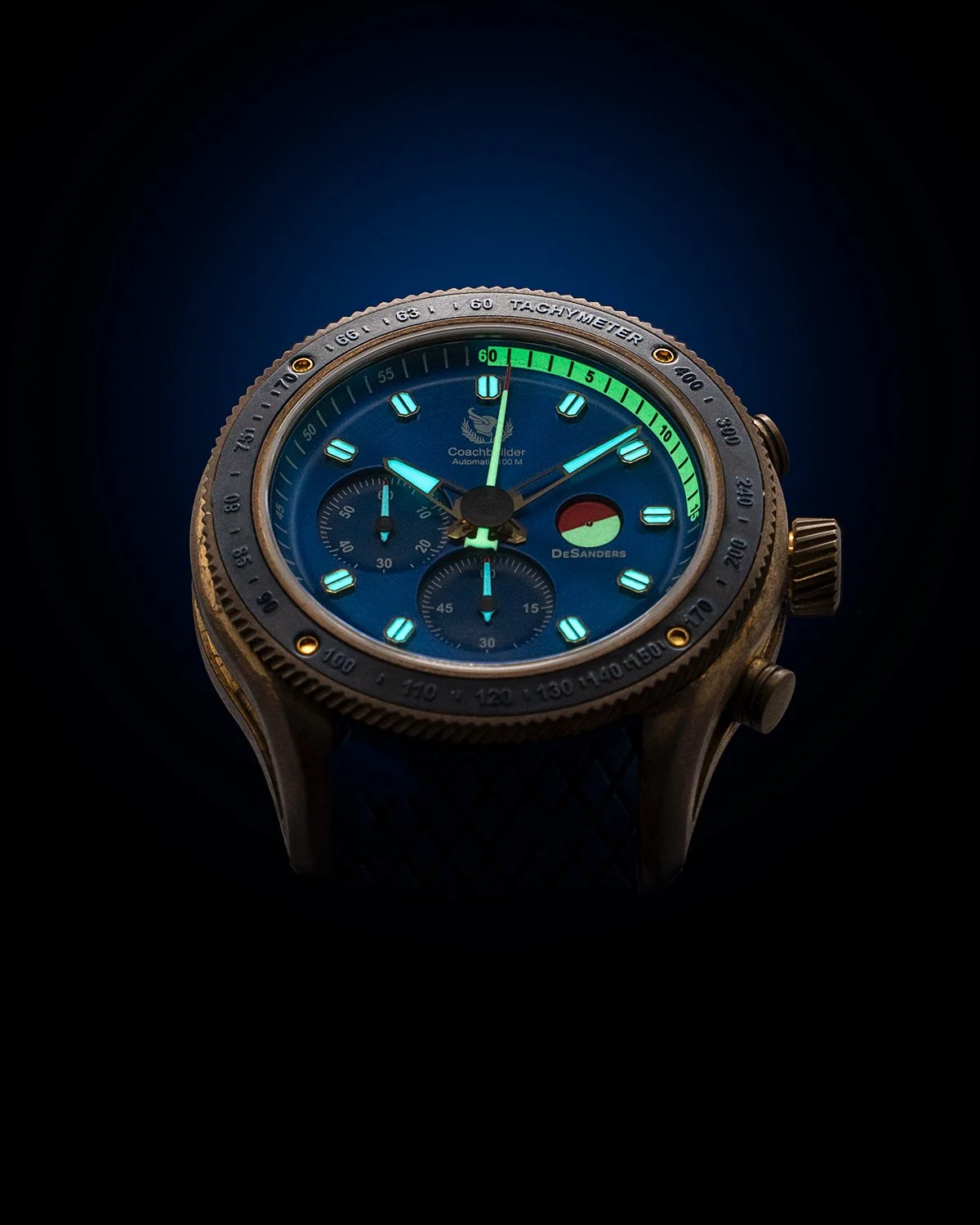 Hero shot with Lume of the Desanders Coachbuilder product photography