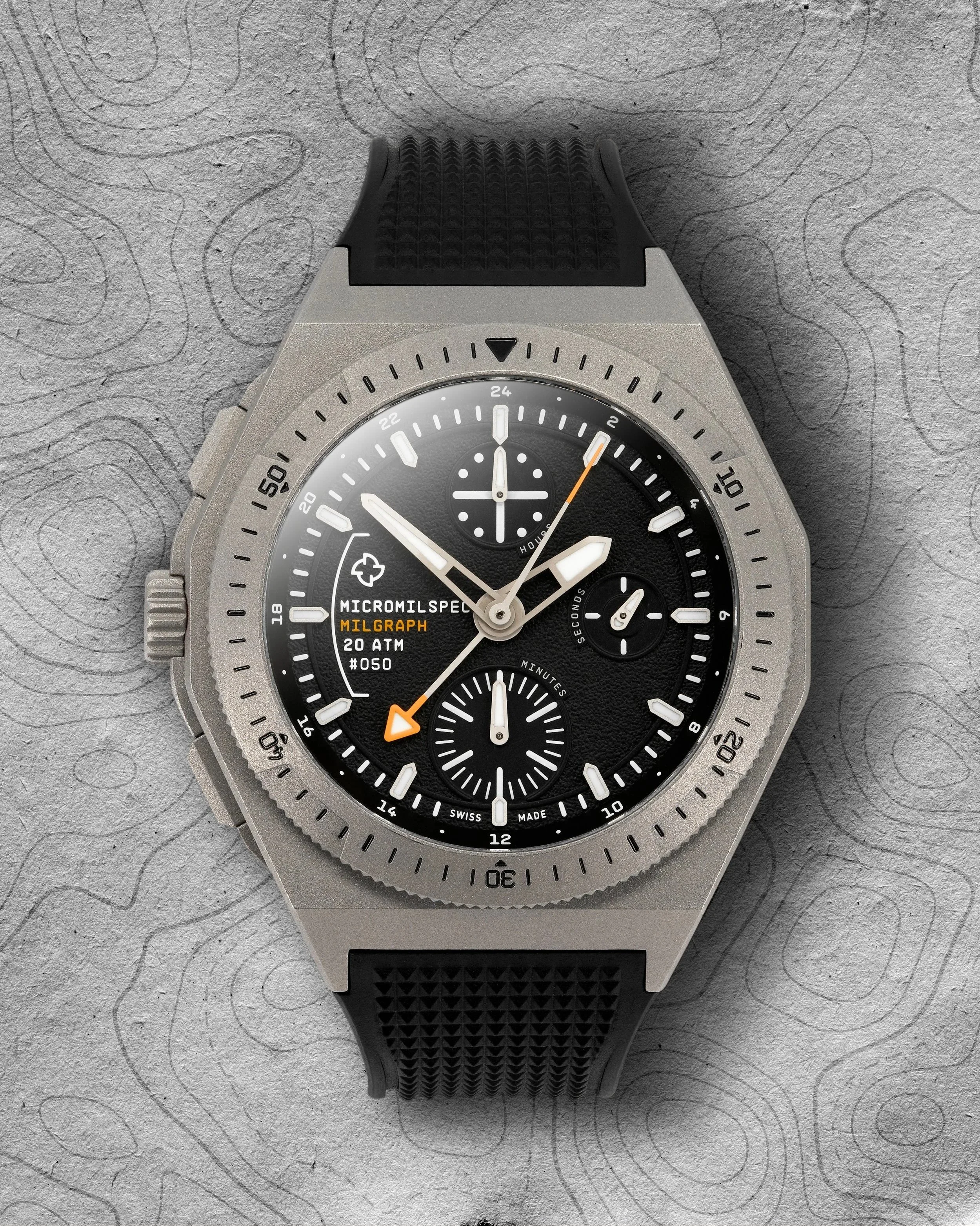 Hero shot of the Micromilspec Milgraph