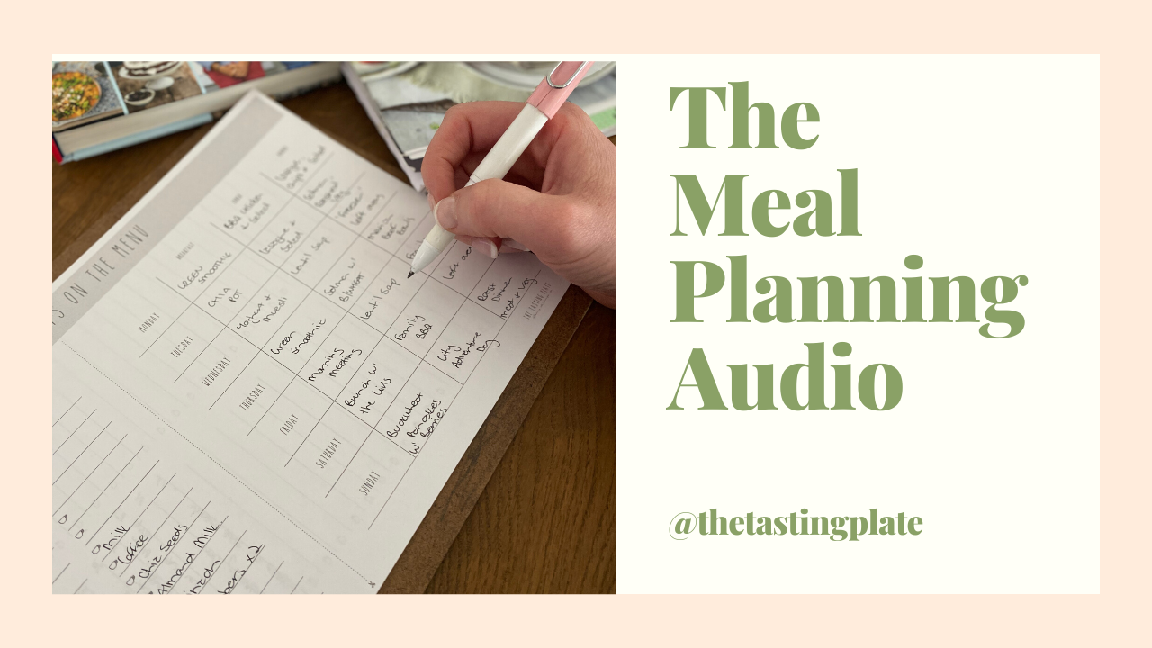 The Meal Planning Audio