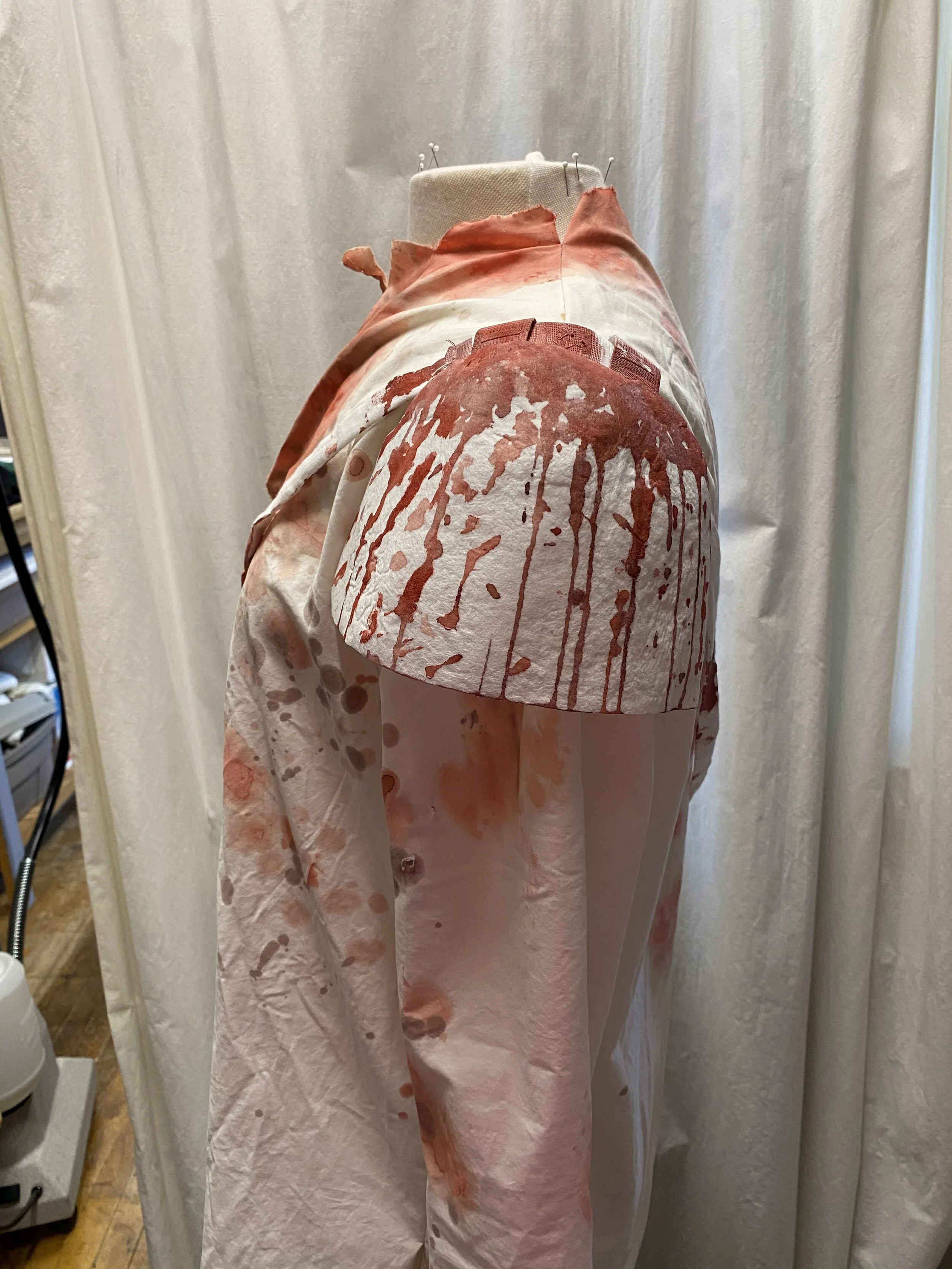 Tunic and Armor constructed, hand painted and finished for “Macbeth” at Portland Stage Company’s Theater for Kids