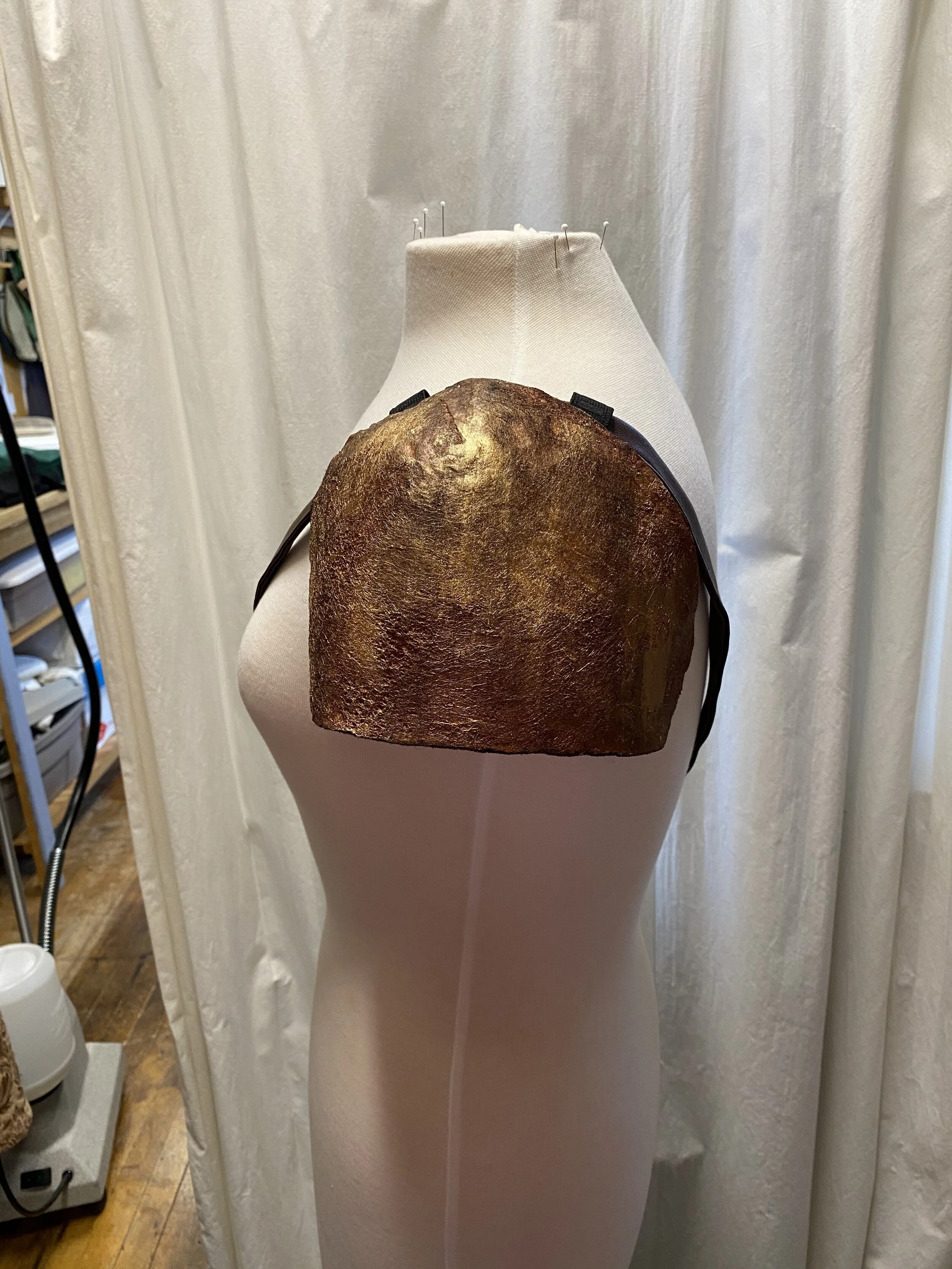 Constructed with Fosshape, hand painted and finished for “Macbeth” at Portland Stage Company’s Theater for Kids