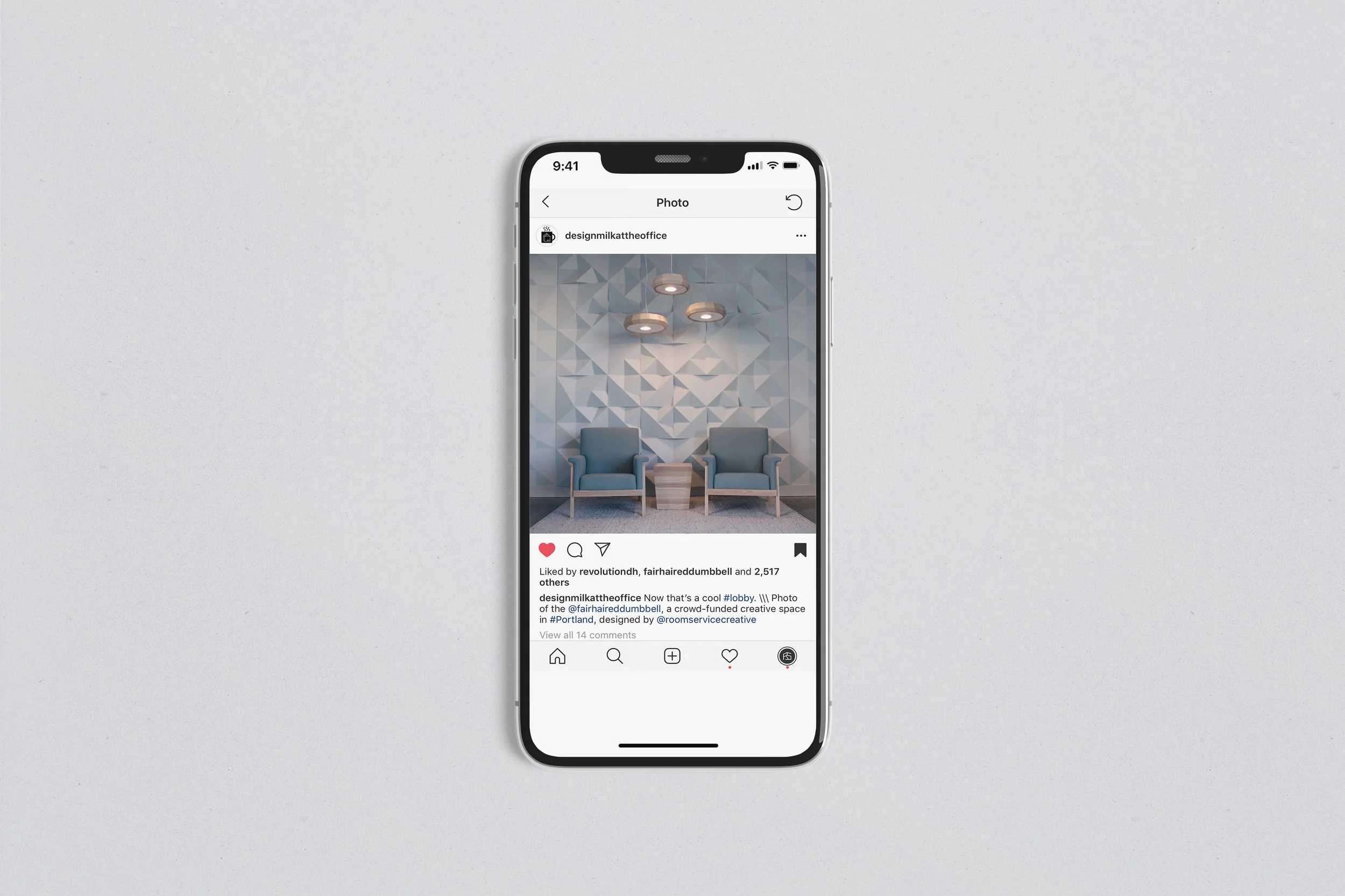 Design Milk Instagram Post