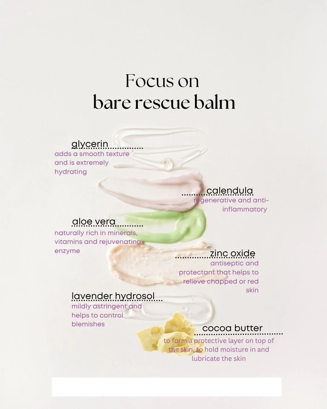 bare rescue balm will soothe irritated, inflamed skin, help calm sunburn or insect bites and even relieve more serious skin conditions 🩷
Aaaah relief 😊

www.florasbare.com

#madeincanada#awardwinning