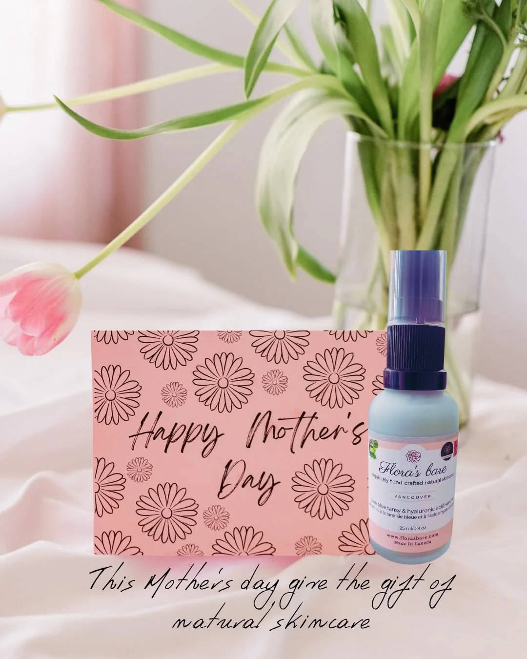 This Mother&rsquo;s Day receive a complimentary bare blue tansy &amp; hyaluronic acid serum (valued at $67) when you purchase 2 products from our line* 

www.florasbare.com

#madeincanada#awardwinning 
#mothersday

This intensely hydrating advanced s