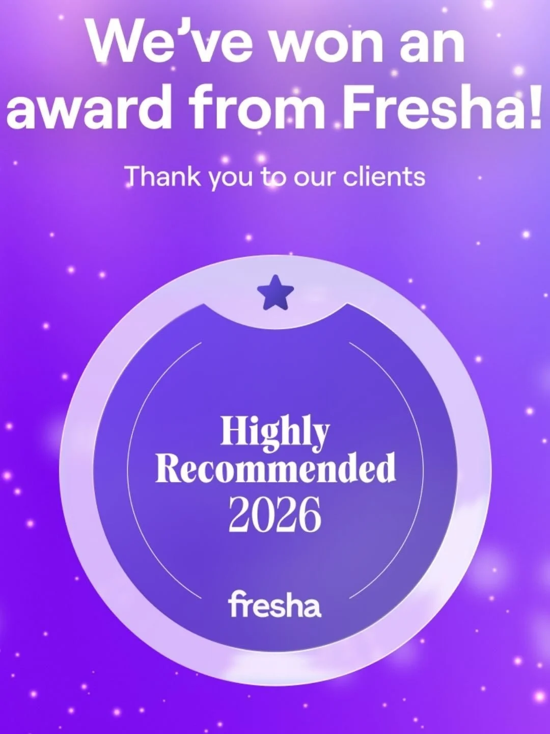 Thanks to all our amazing clients that sent reviews 💗

www.florasbare.com

#fresha #madeincanada #shortlistbeautyawards