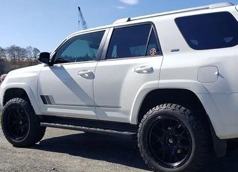 Monochrome theme - 5th Gen 4Runner "B. T. F" side stripes