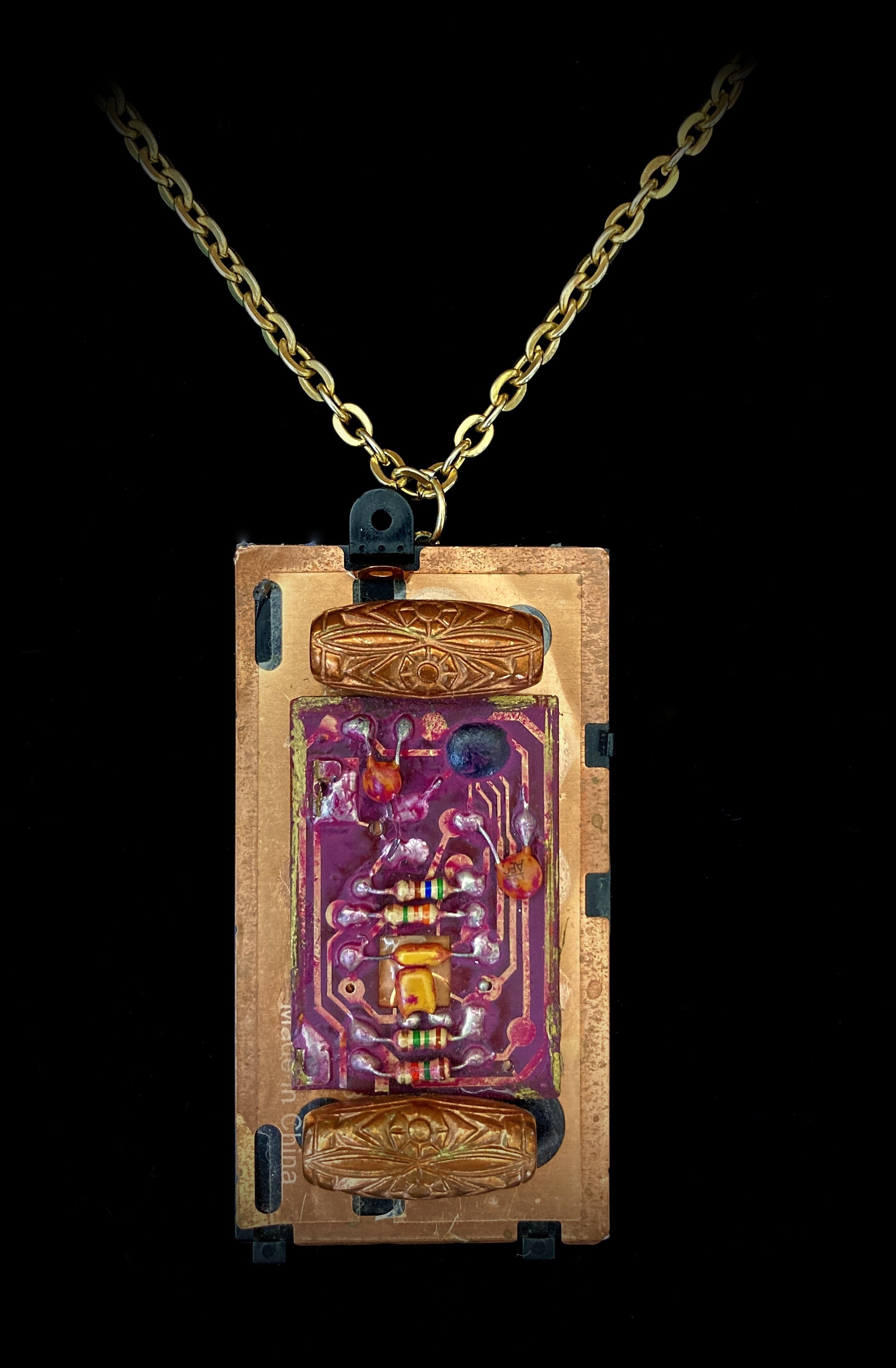 Copper Tech Necklace