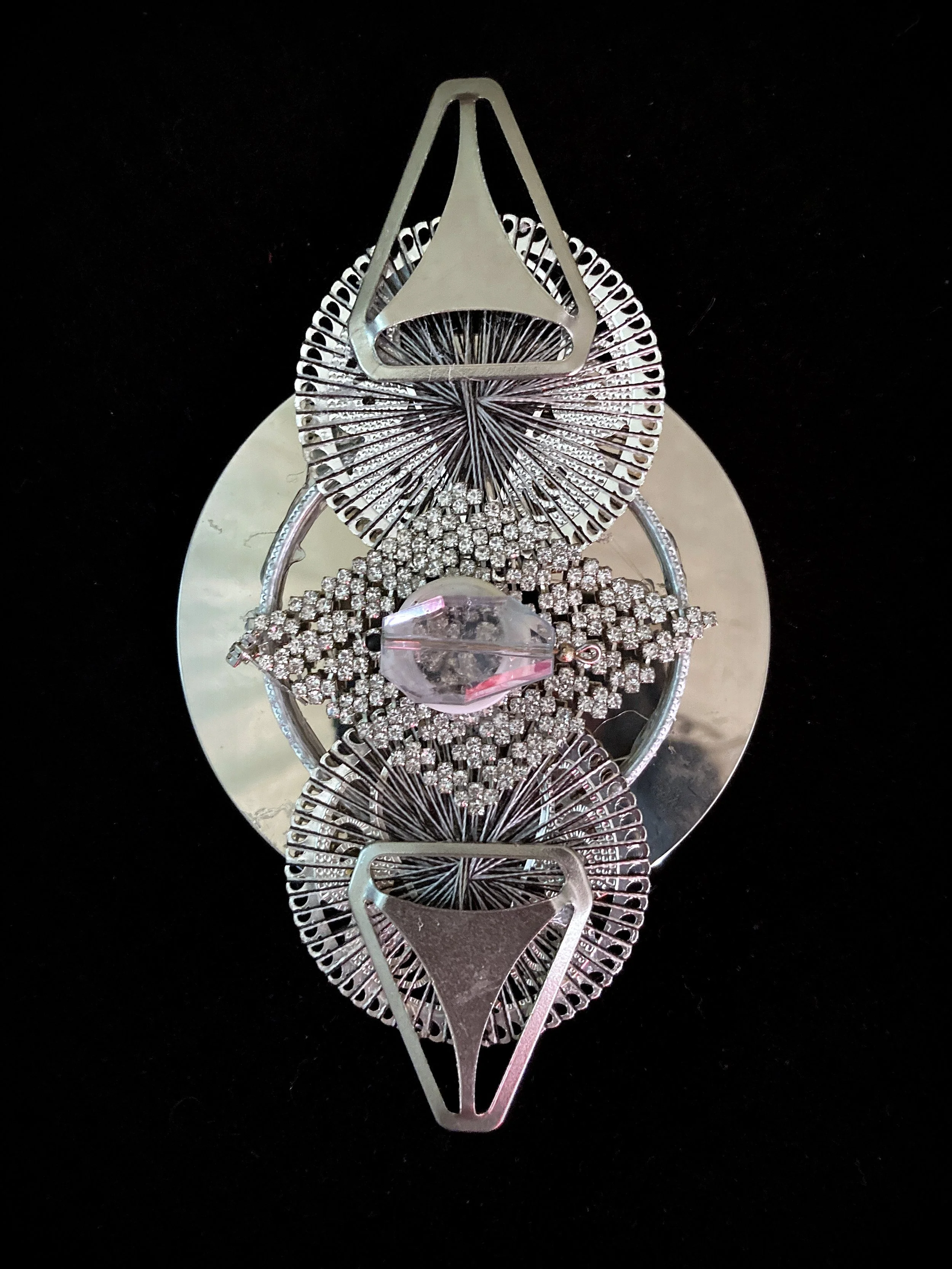 Diamond Tech Statement Necklace