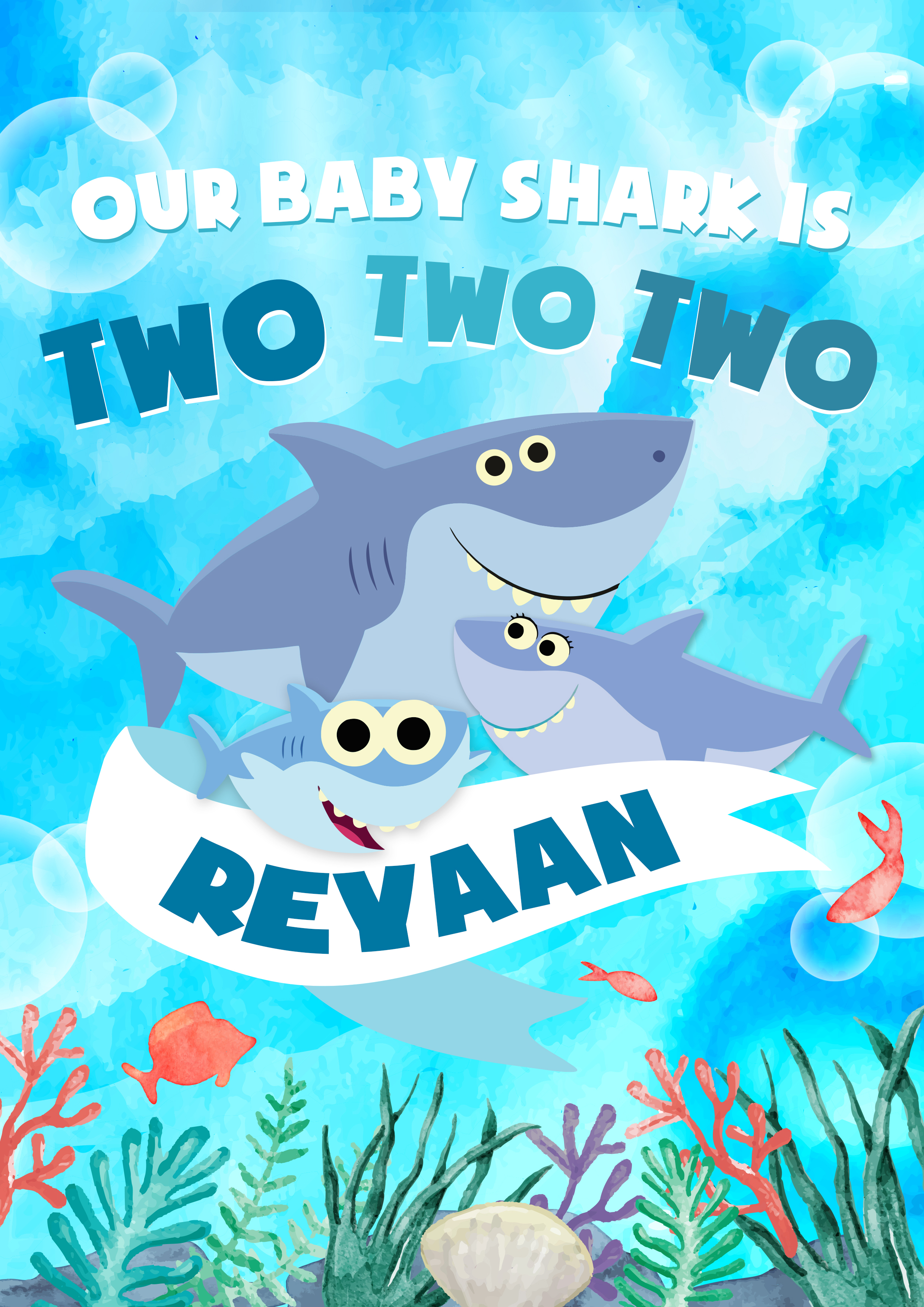 Reyaan S Baby Shark Party Nestology Creative Studio