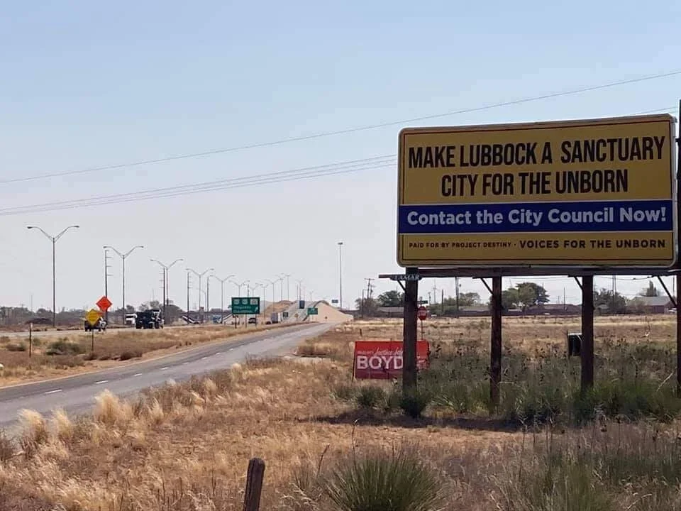 Lubbock’s Opportunity to Outlaw Abortion