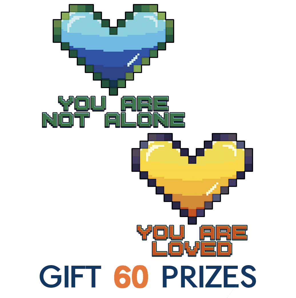 Gift 60 Pixel Heart 2-Sticker Packs! (30 Free!)