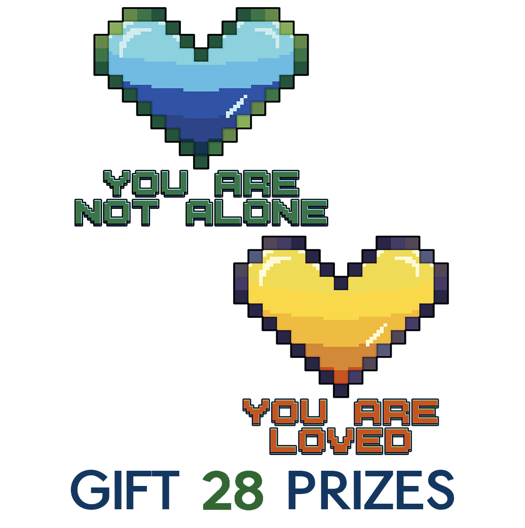 Gift 28 Pixel Heart 2-Sticker Packs! (12 Free!)