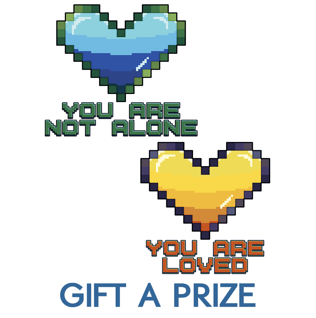 Gift a Pixel Heart 2-Sticker Pack!