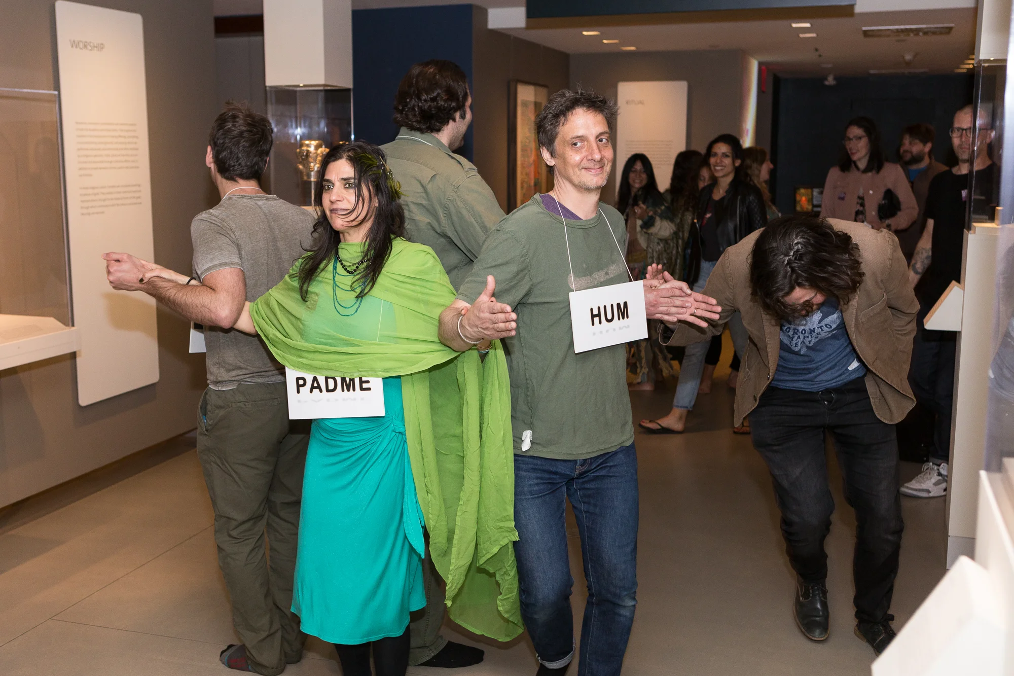 “Human Prayer Wheel,” FluxBuddha Immersive Happening, The Rubin Museum of Art, 2018.