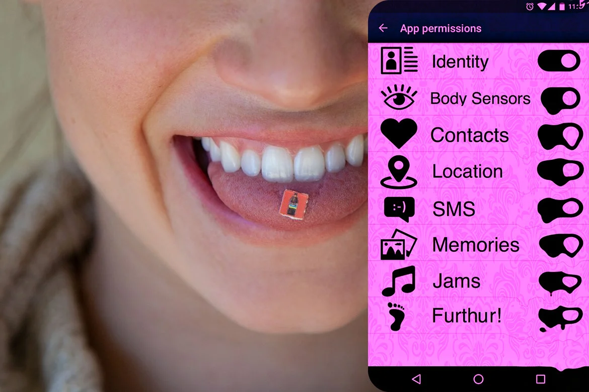 Blotter Tab Requests Access to Personal Data