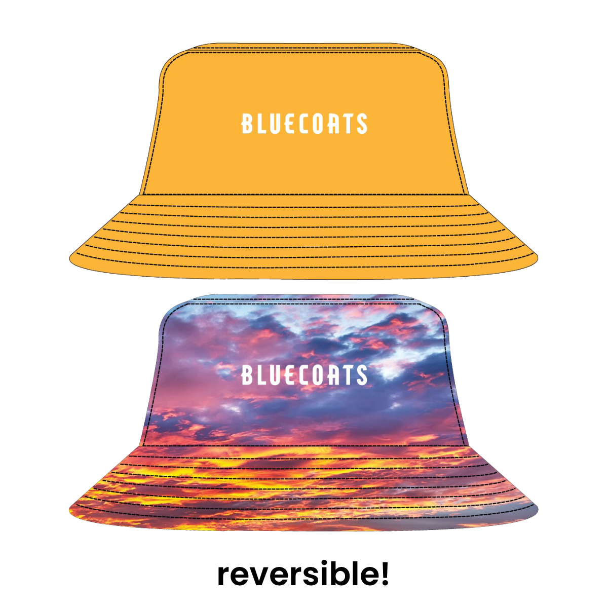Embroidered Bucket Hat | Bluecoats