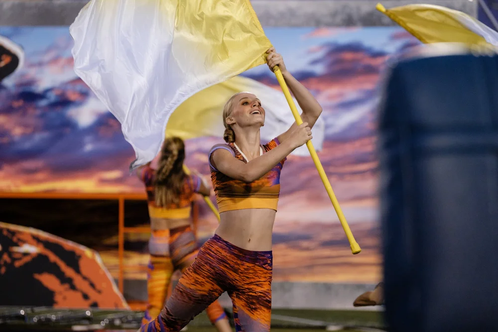 Bluecoats Color Guard