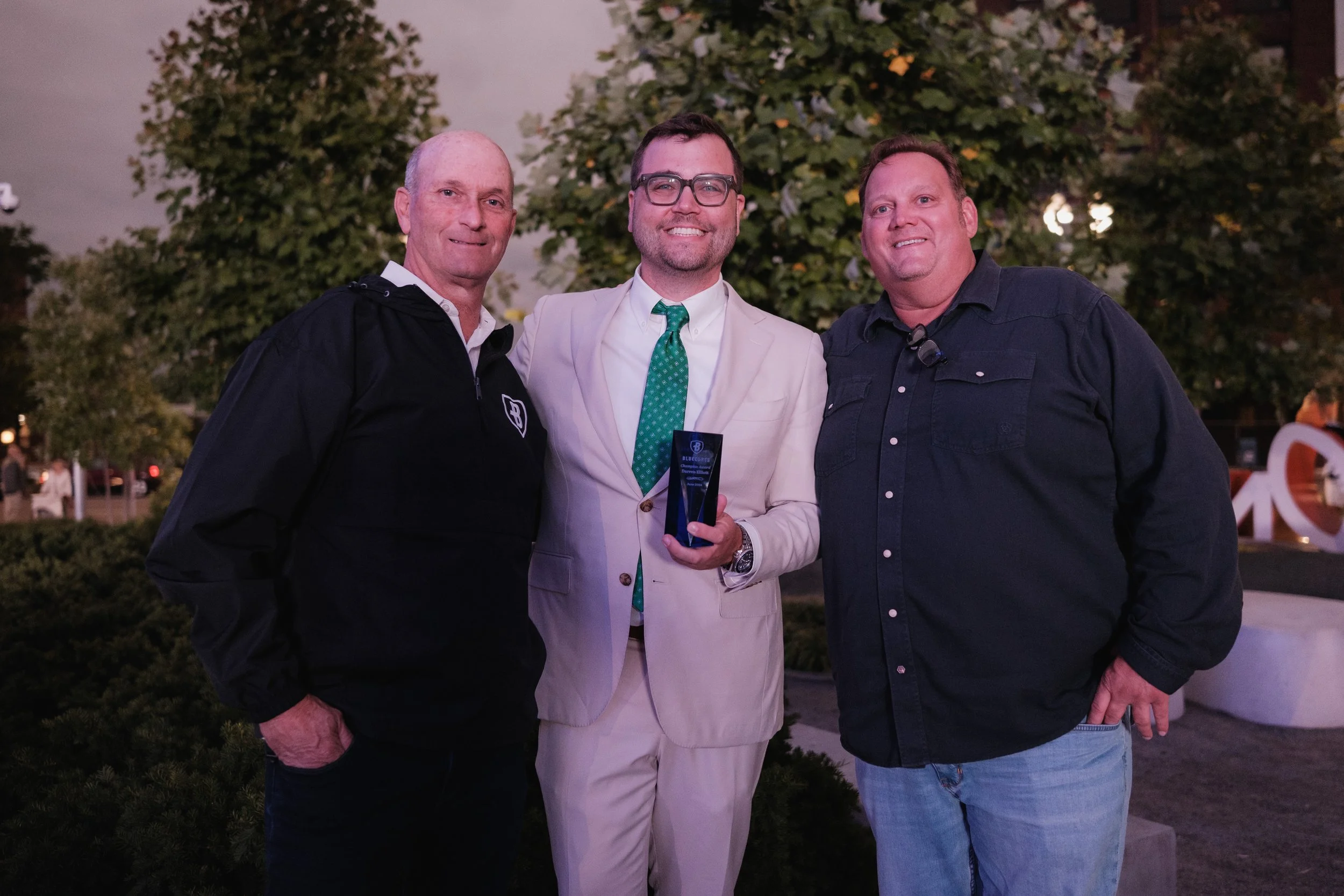 Jeff Doll & Darren Elliott Named Recipients of Bluecoats Champion Award