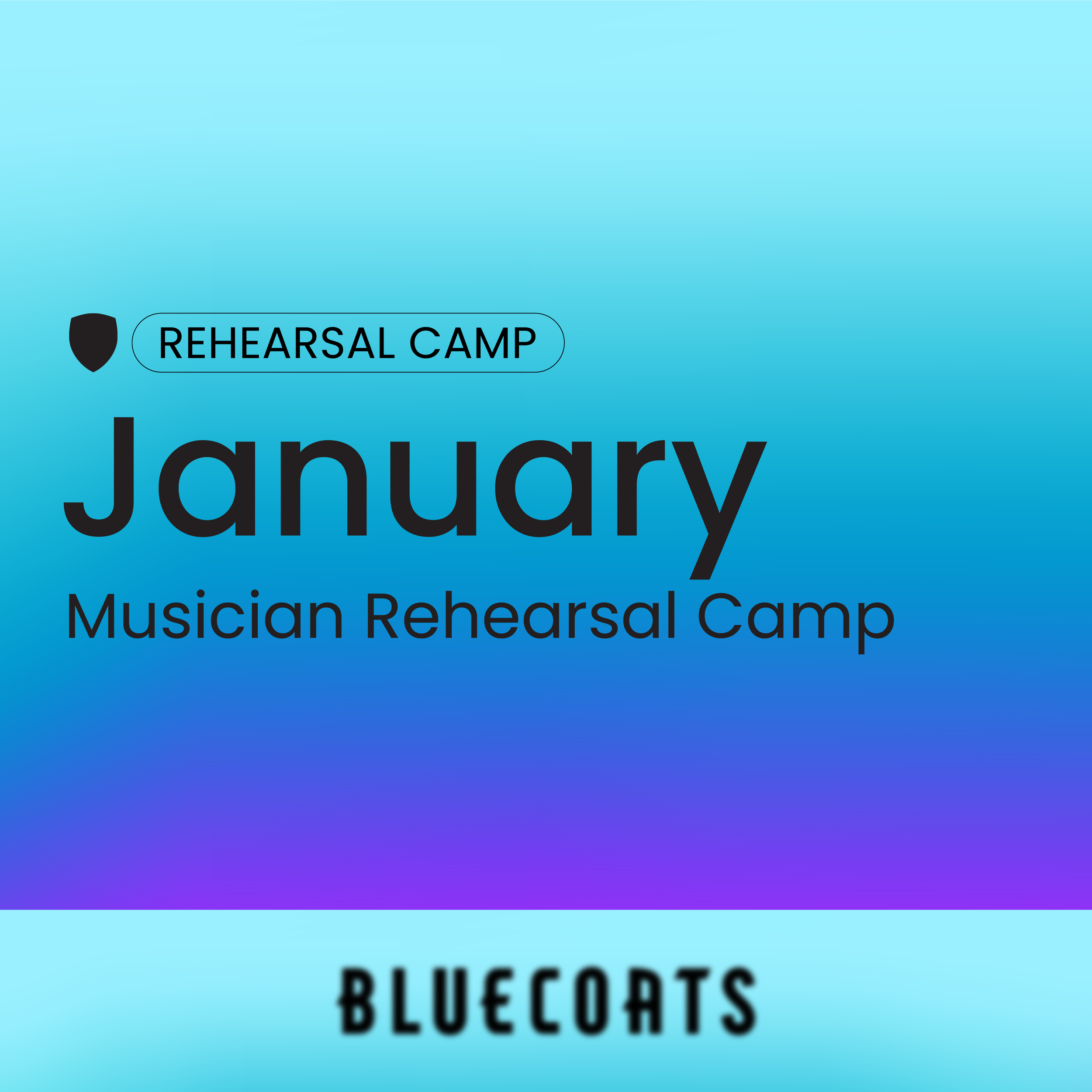 Bloo27 January Musician Rehearsal Camp