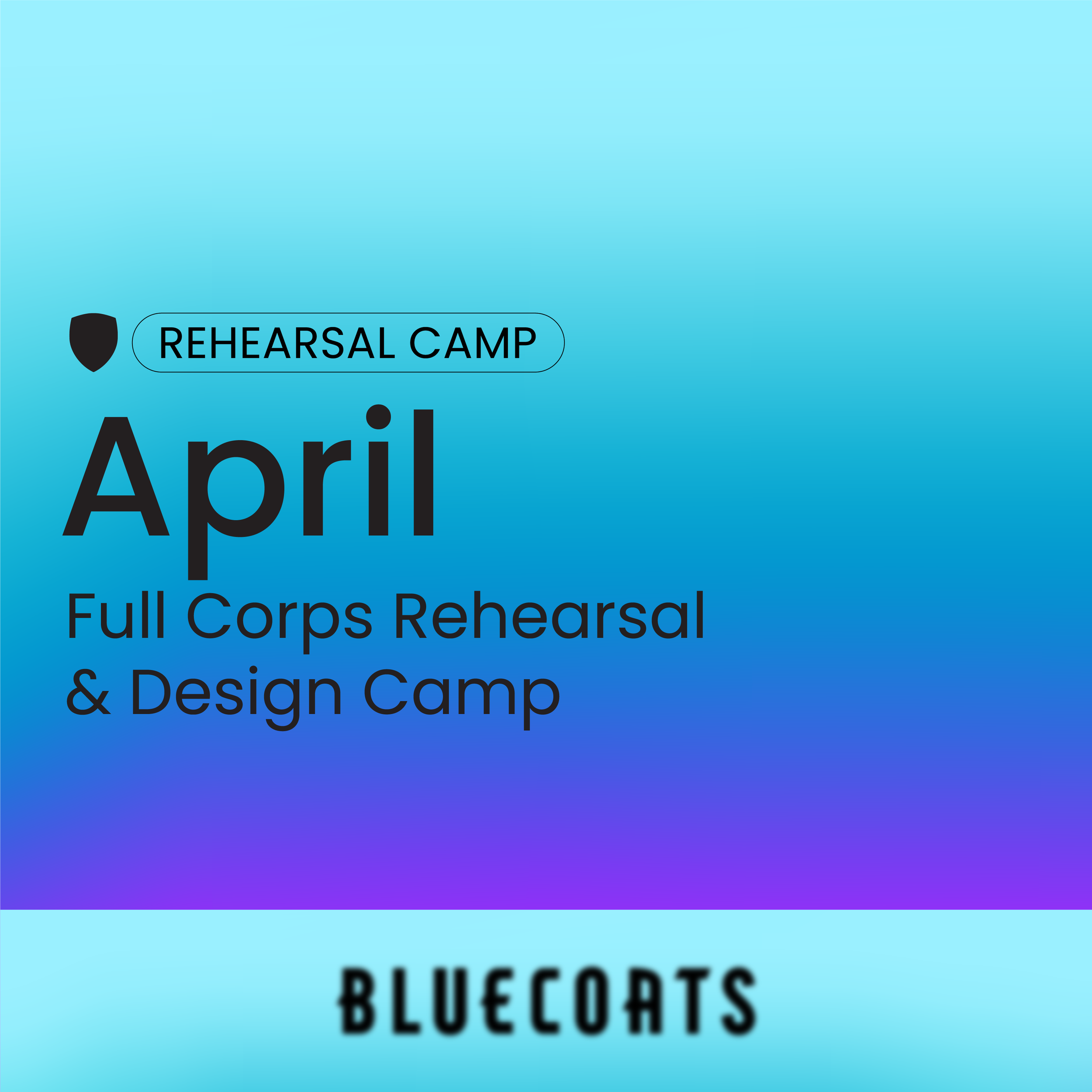 Bloo27 April Full Corps Rehearsal & Design Camp