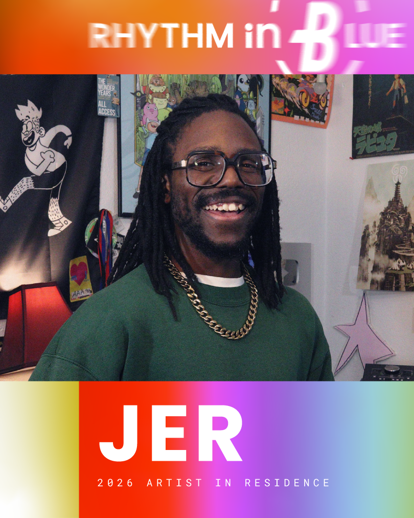 JER Artist in Residence Rhythm IN BLUE