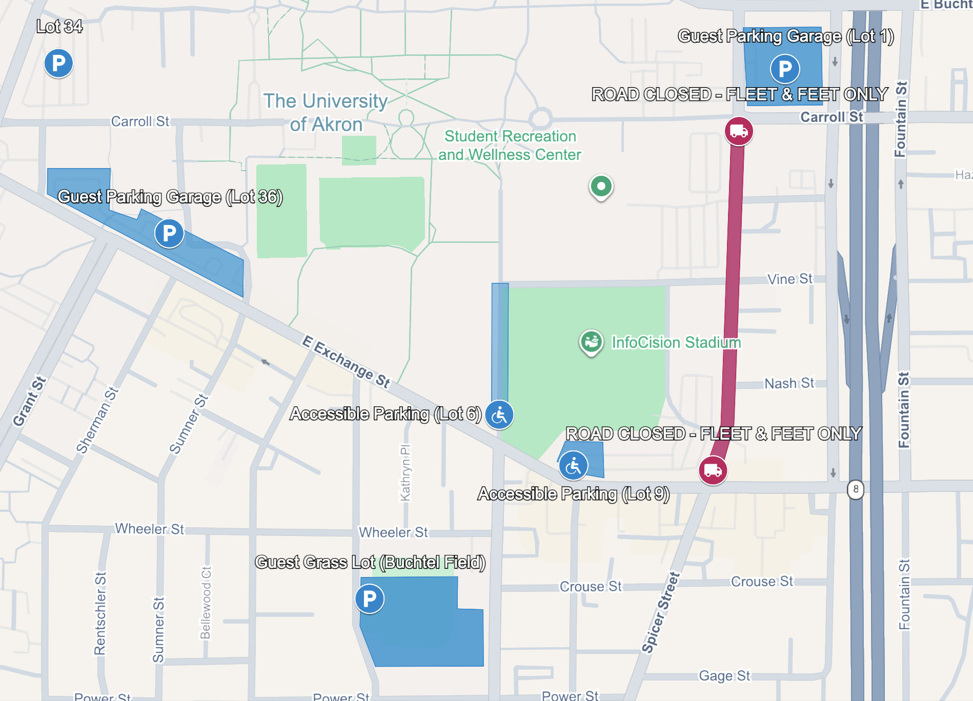 Guest Parking Map