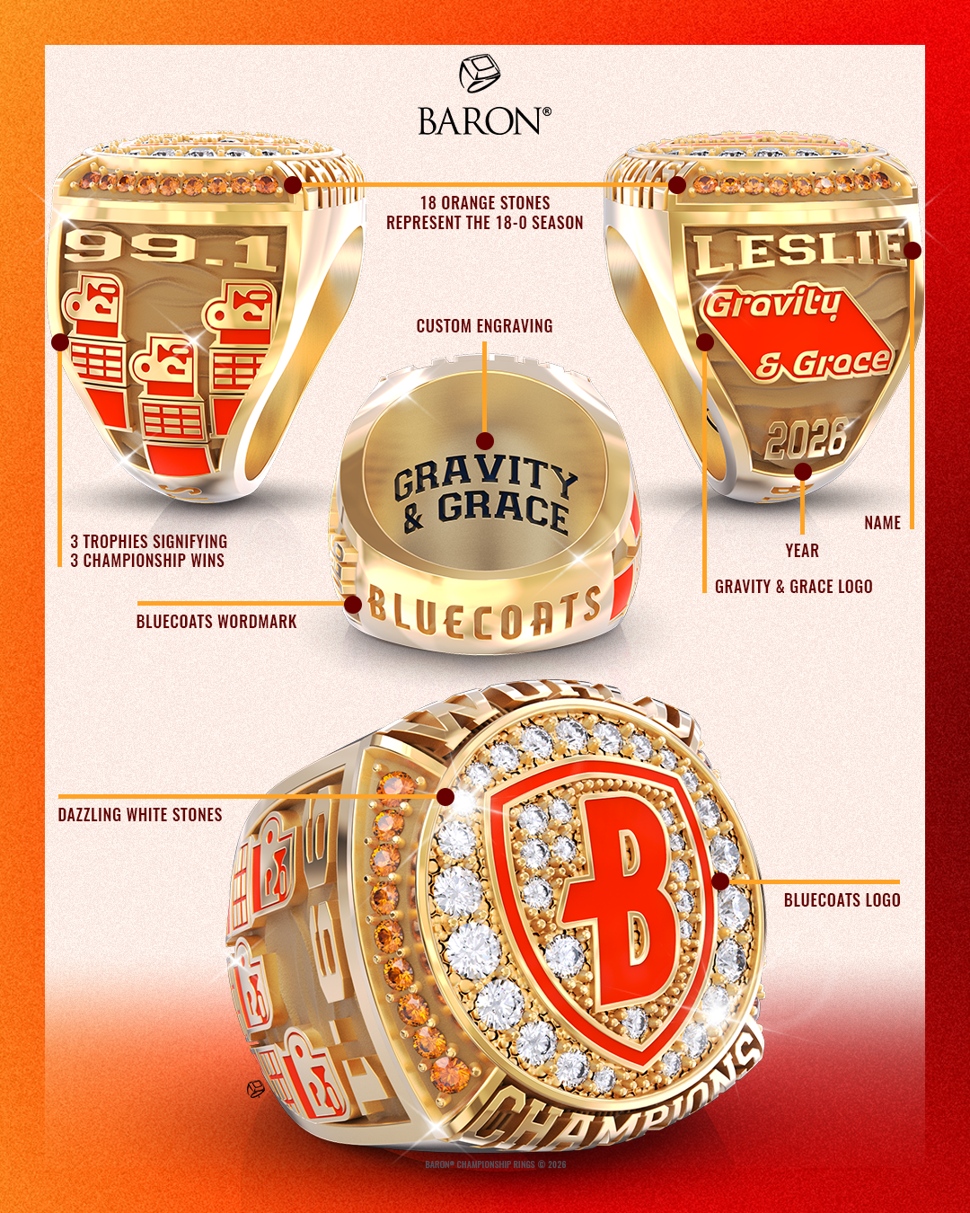 Introducing The 2026 DCI World Championship Ring | Bluecoats