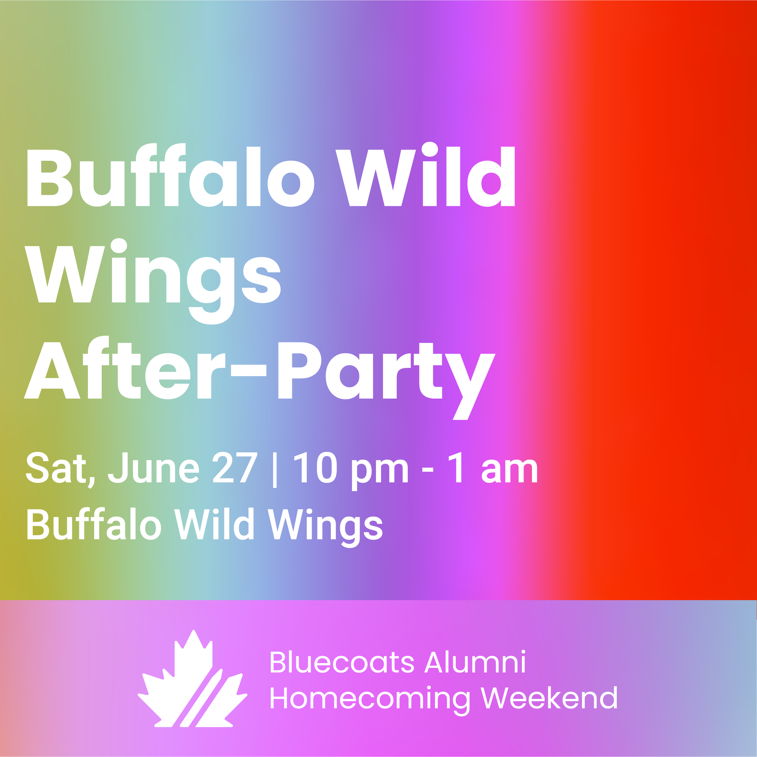 Buffalo Wild Wings After‑Party