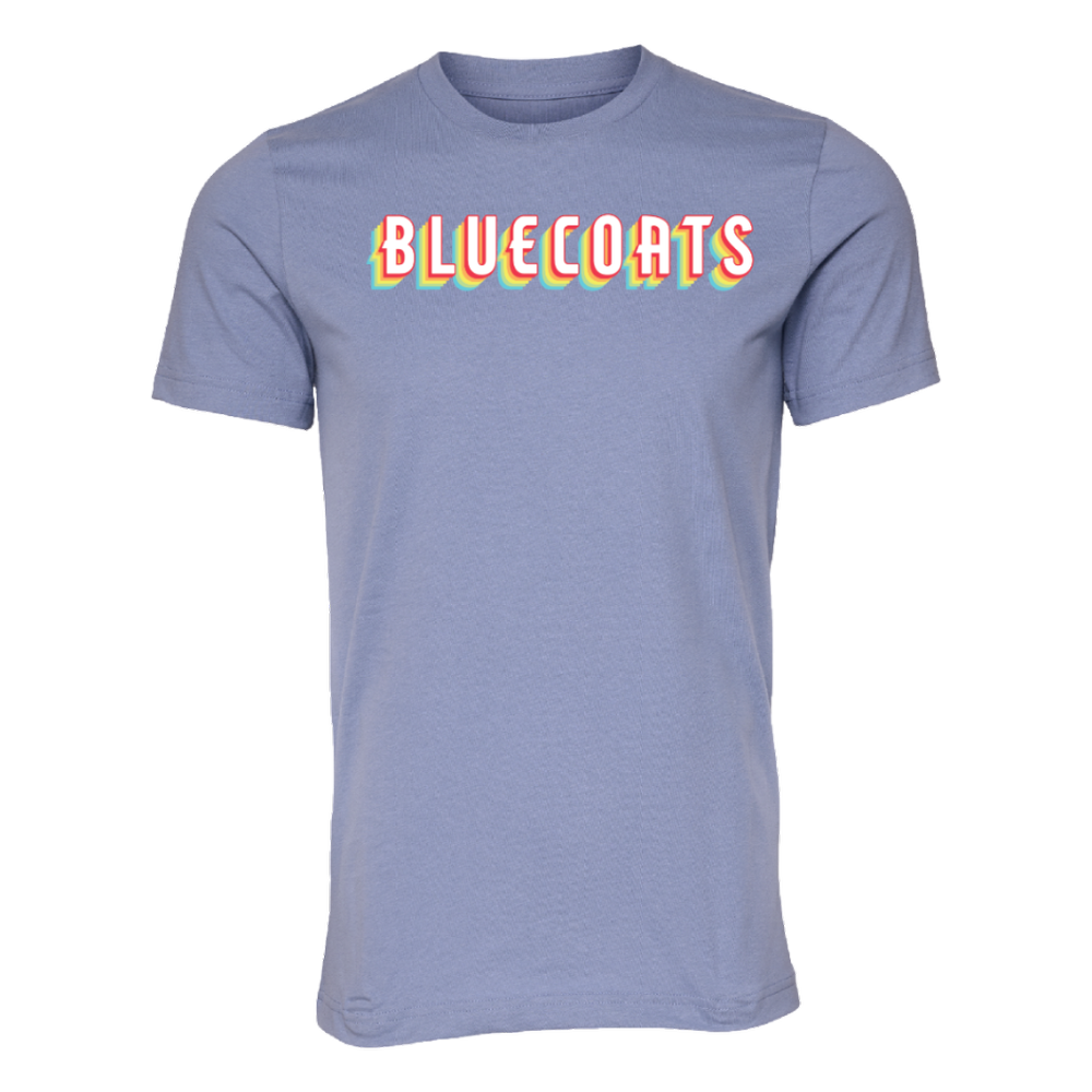 Pride Tee! Wordmark Bluecoats