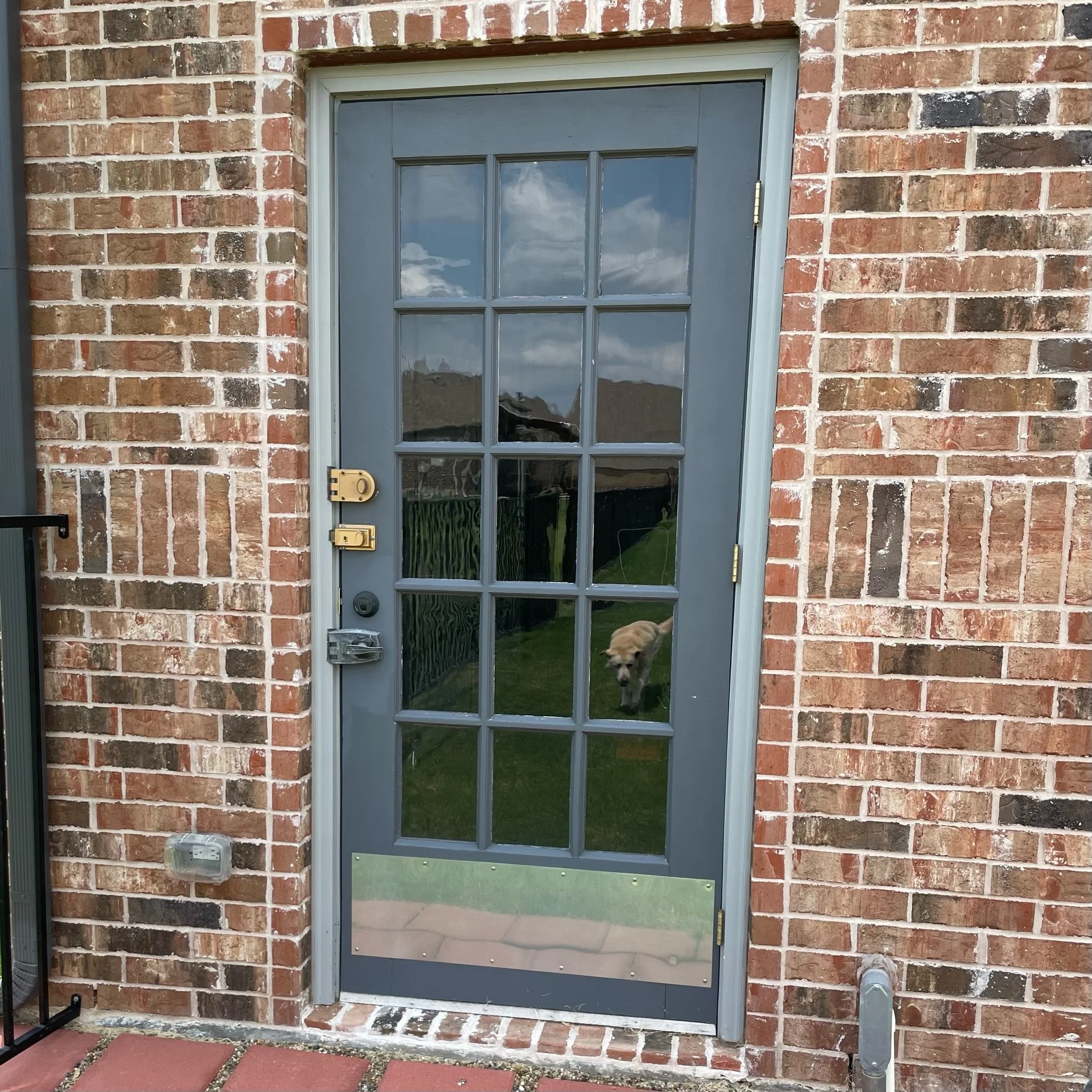 DIY Restored Antique Door