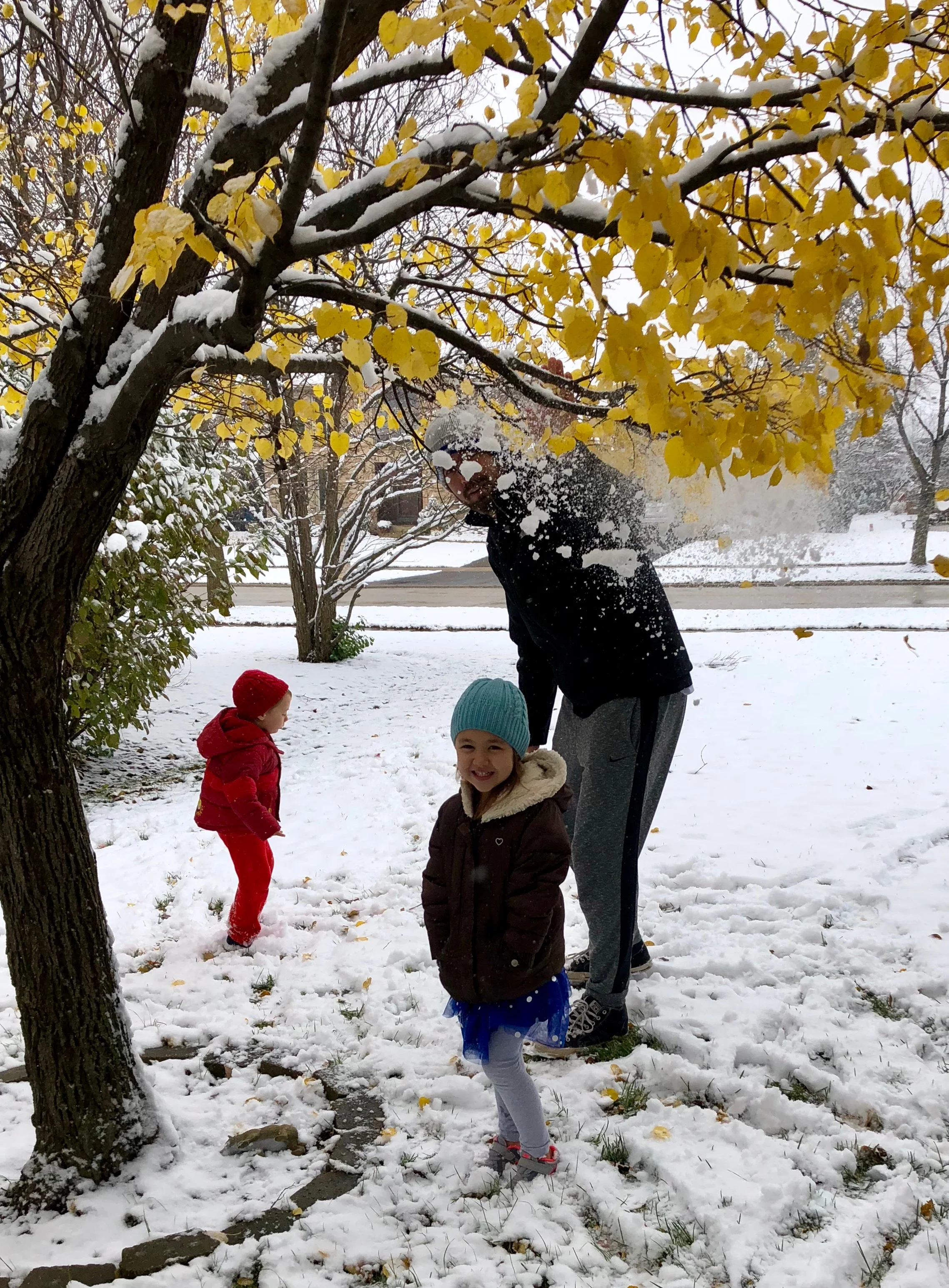 Snow is VERY exciting!
