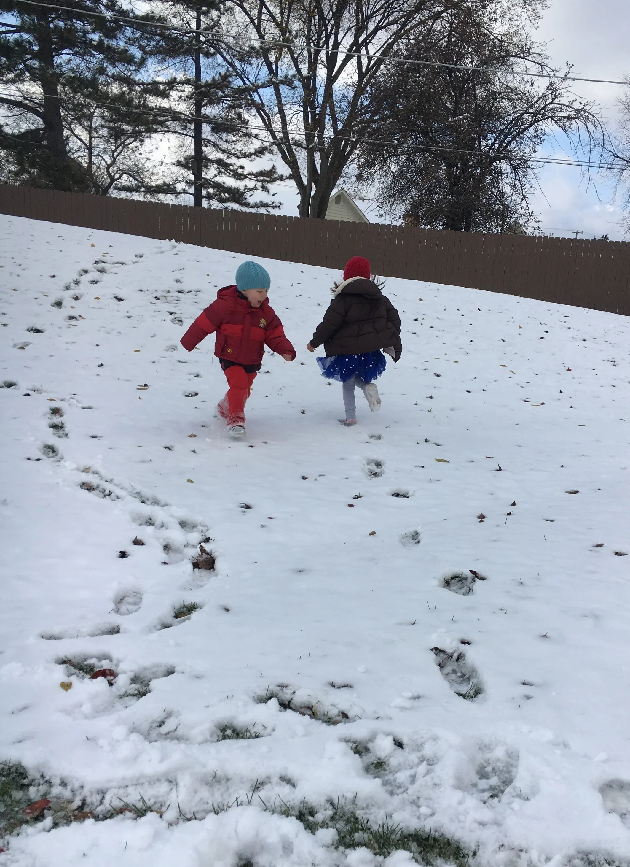 Running in circles in the snow…for days